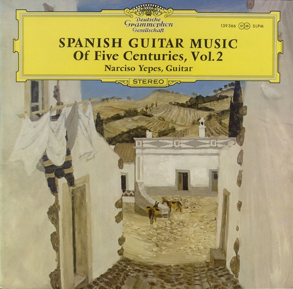 Bild Narciso Yepes – Spanish Guitar Music Of Five Centuries, Vol. 2 | Vinyl, LP, Reissue | Classical | Germany Schallplatten Ankauf