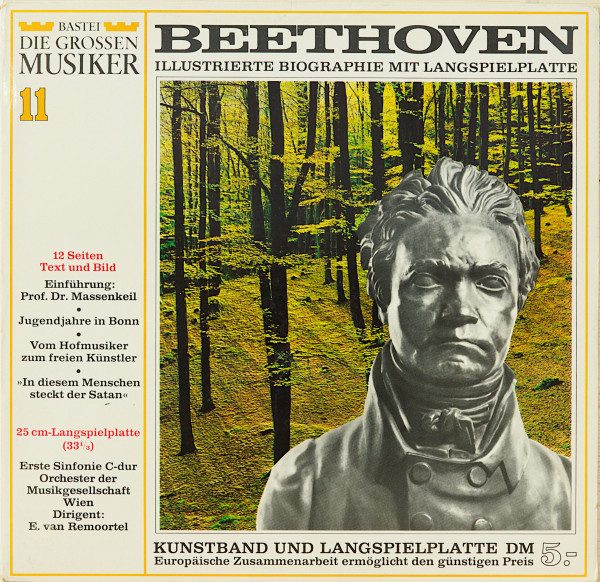 Bild Ludwig van Beethoven, Orchester Der Wiener Musikgesellschaft, Edouard Van Remoortel – Erste Sinfonie C-Dur | 1966 | Vinyl, LP, 10″ | Classical | Germany Schallplatten Ankauf
