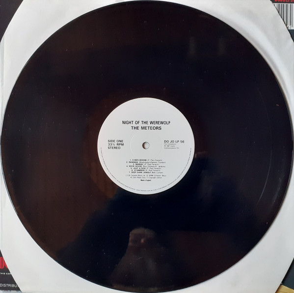 Cover zu The Meteors (2) - Night Of The Werewolf | 1987 | Vinyl, LP, Compilation | Rock | UK